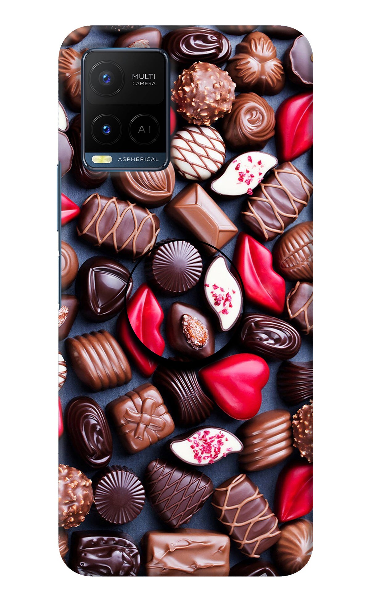 Chocolates Vivo Y21/Y21s/Y33s Pop Case