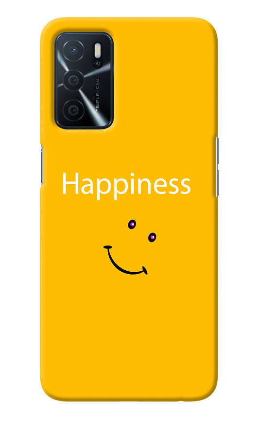 Happiness With Smiley Oppo A16 Back Cover