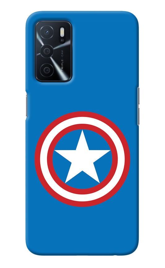 Captain America Logo Oppo A16 Back Cover