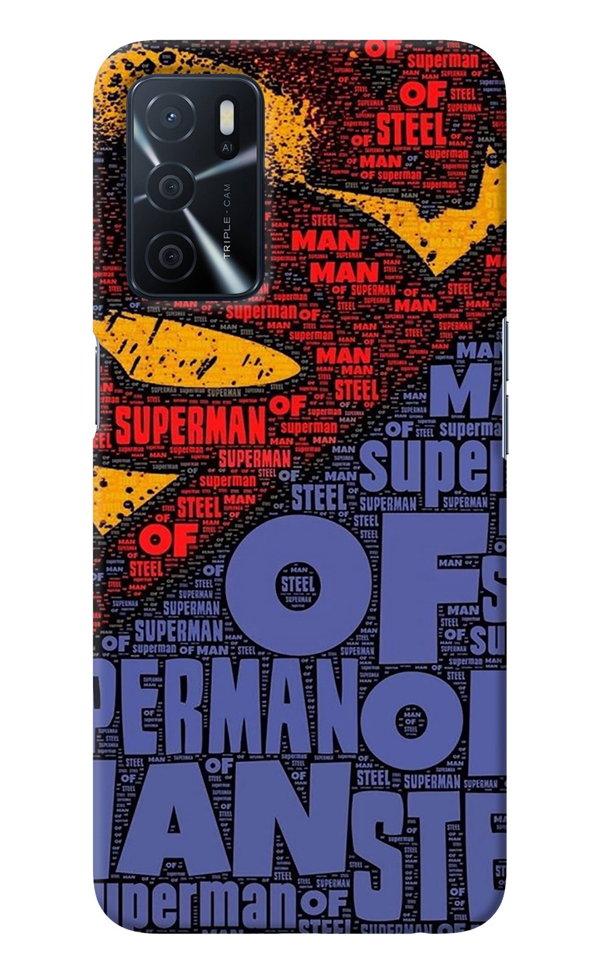 Superman Oppo A16 Back Cover