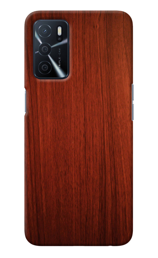 Wooden Plain Pattern Oppo A16 Back Cover