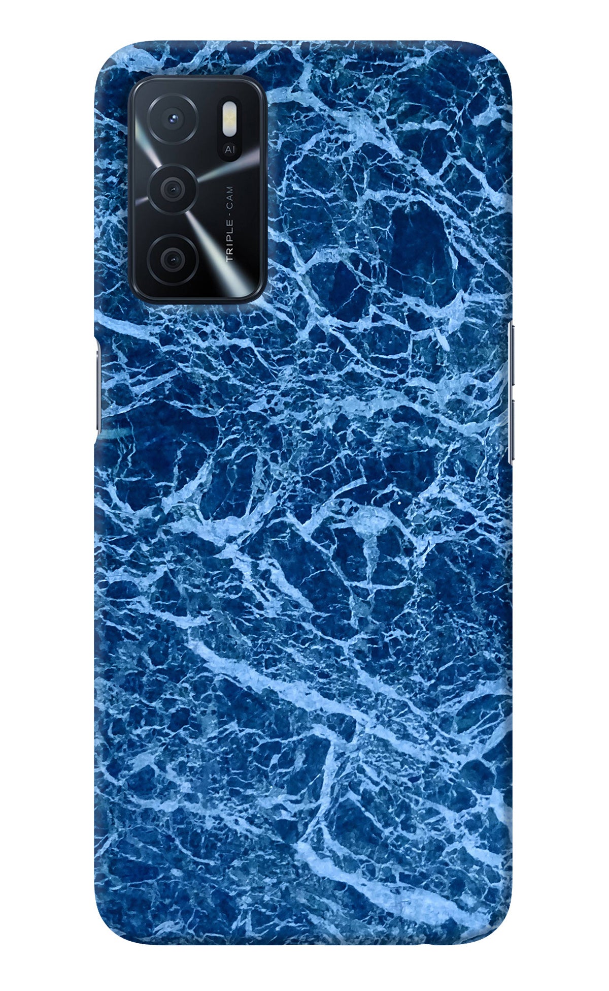 Blue Marble Oppo A16 Back Cover