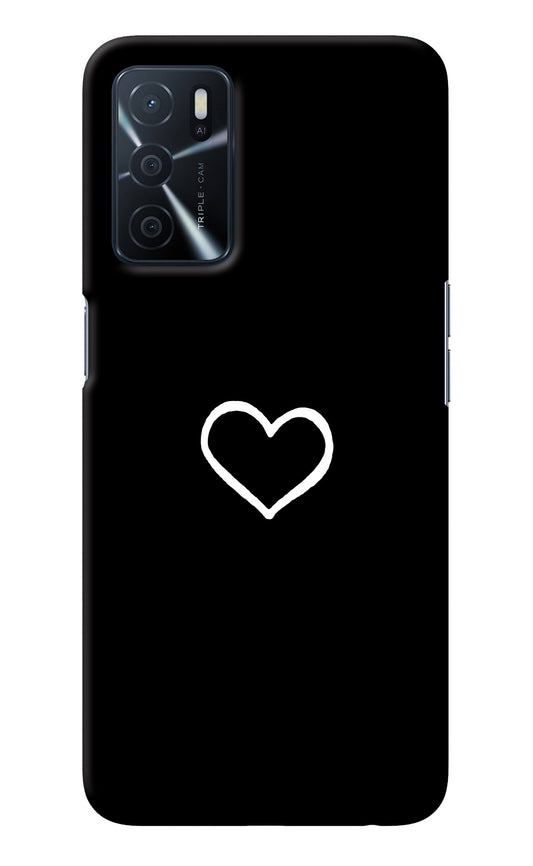Heart Oppo A16 Back Cover