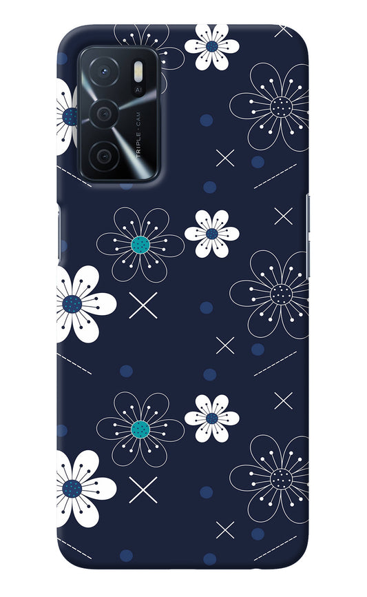 Flowers Oppo A16 Back Cover