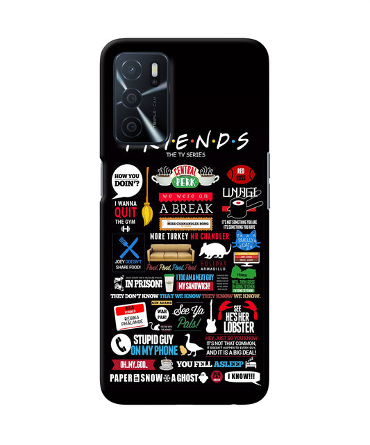 FRIENDS Oppo A16 Back Cover