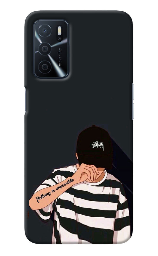 Aesthetic Boy Oppo A16 Back Cover