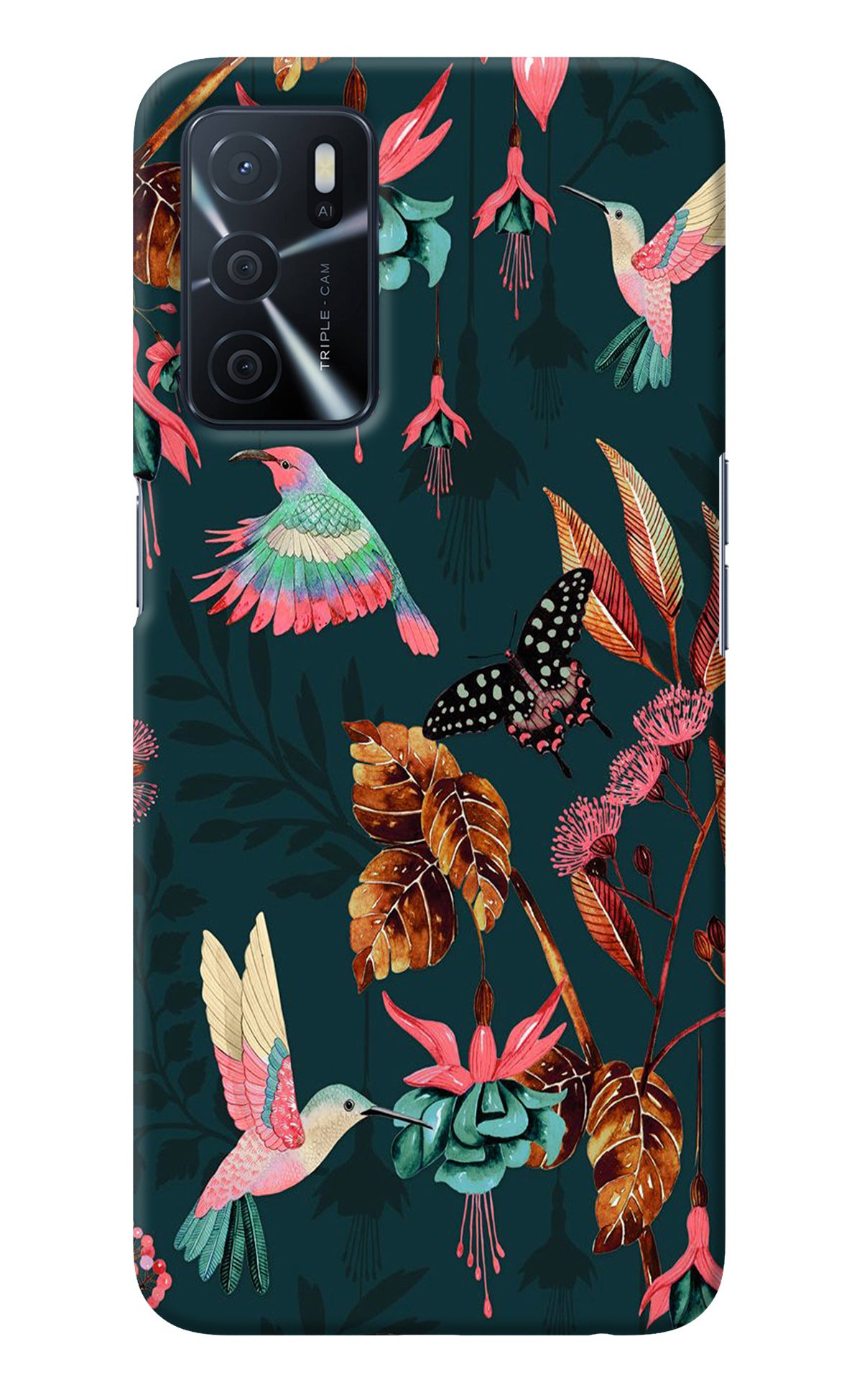 Birds Oppo A16 Back Cover