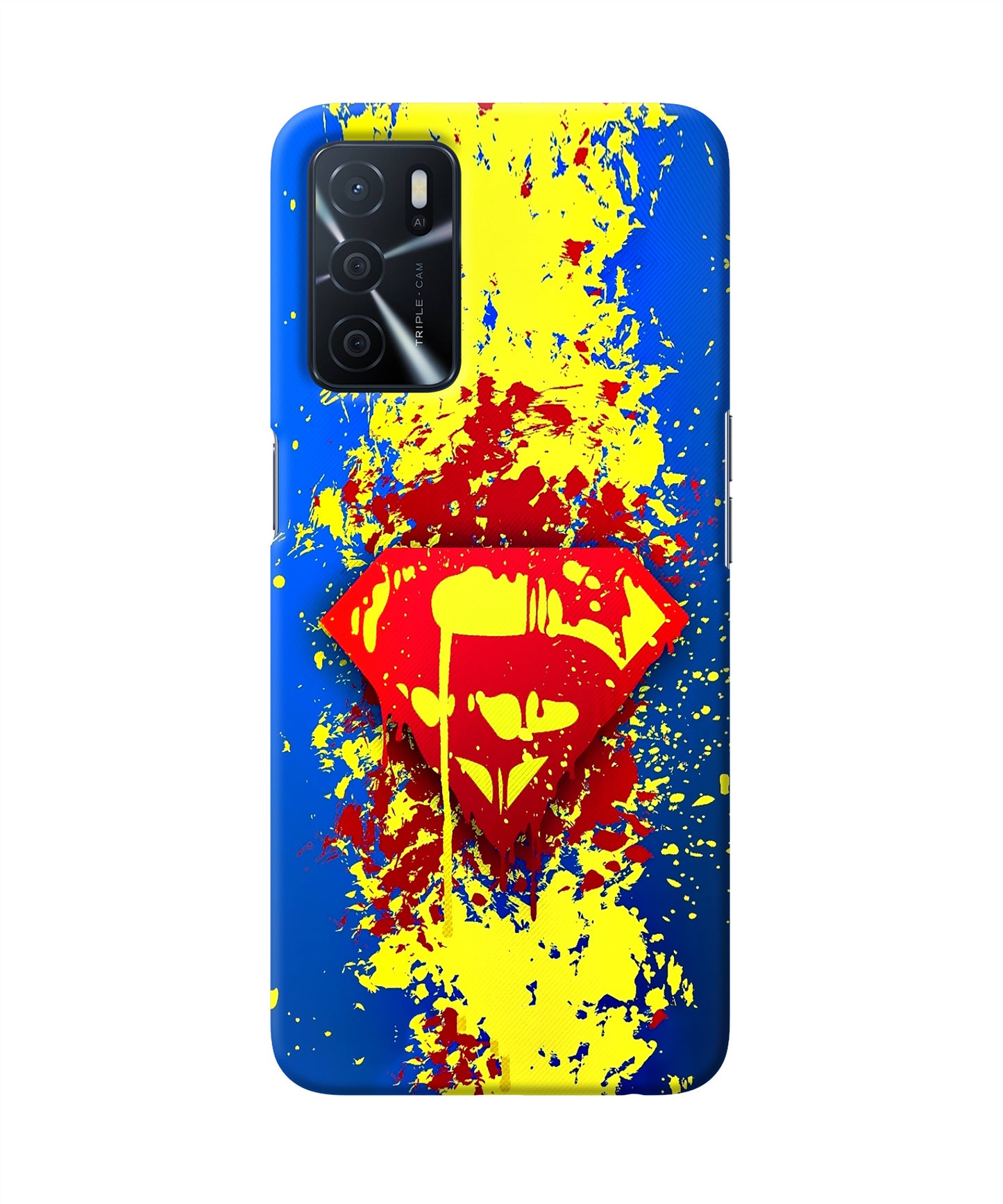 Superman logo Oppo A16 Back Cover