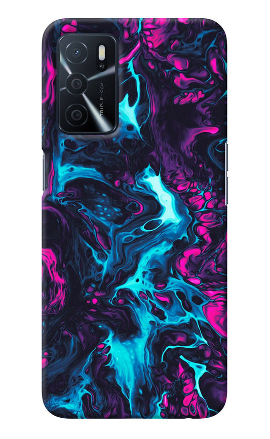 Abstract Oppo A16 Back Cover