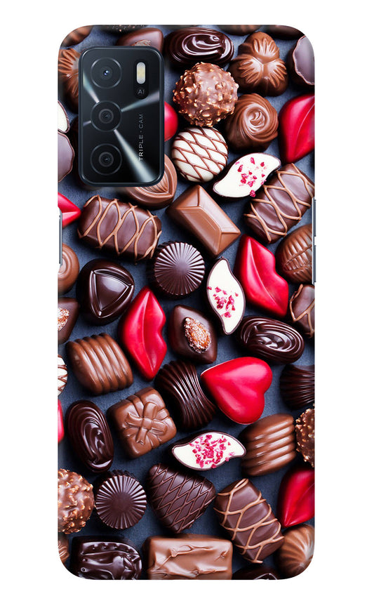 Chocolates Oppo A16 Back Cover