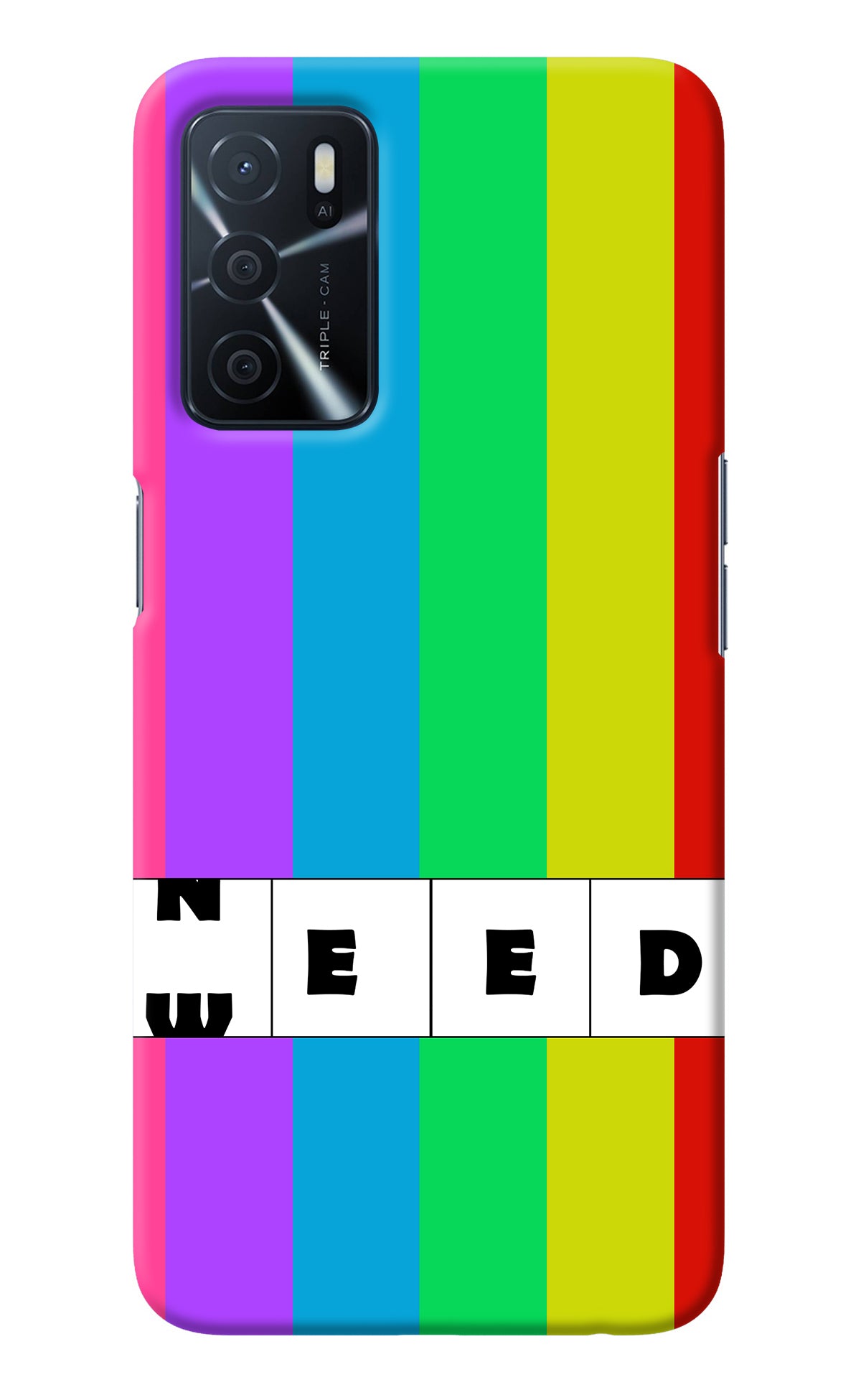 Need Weed Oppo A16 Back Cover