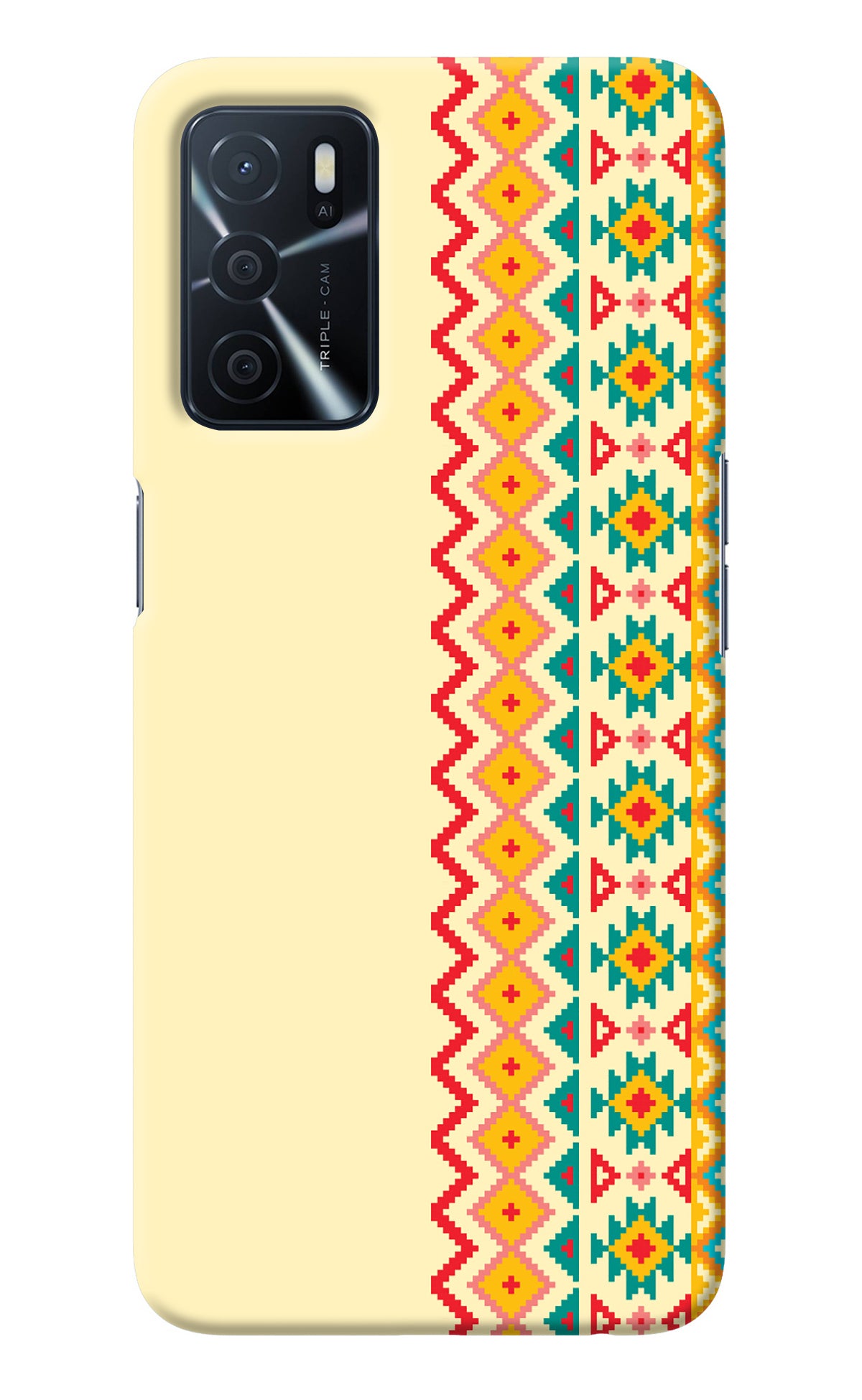 Ethnic Seamless Oppo A16 Back Cover