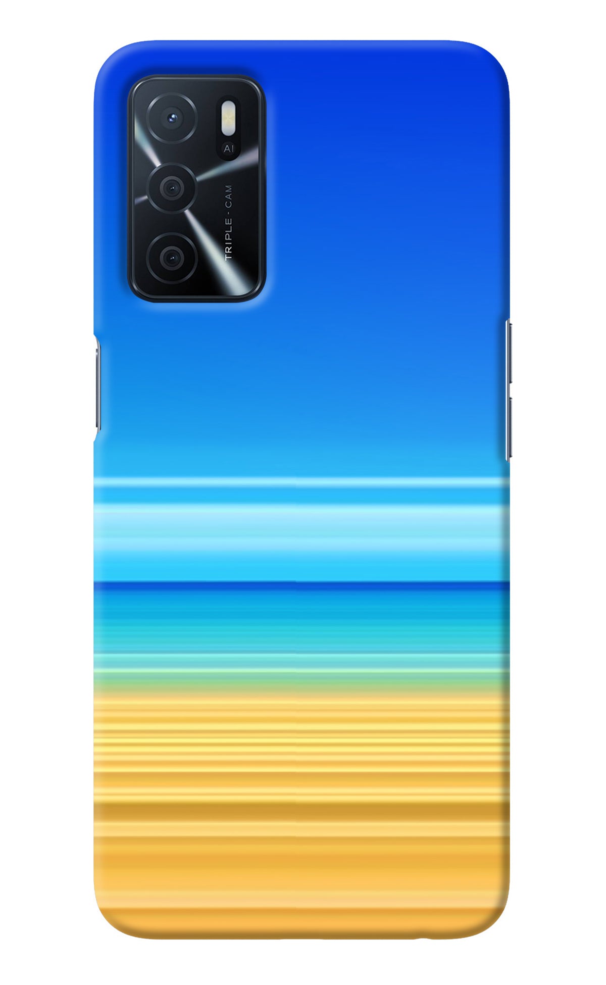 Beach Art Oppo A16 Back Cover