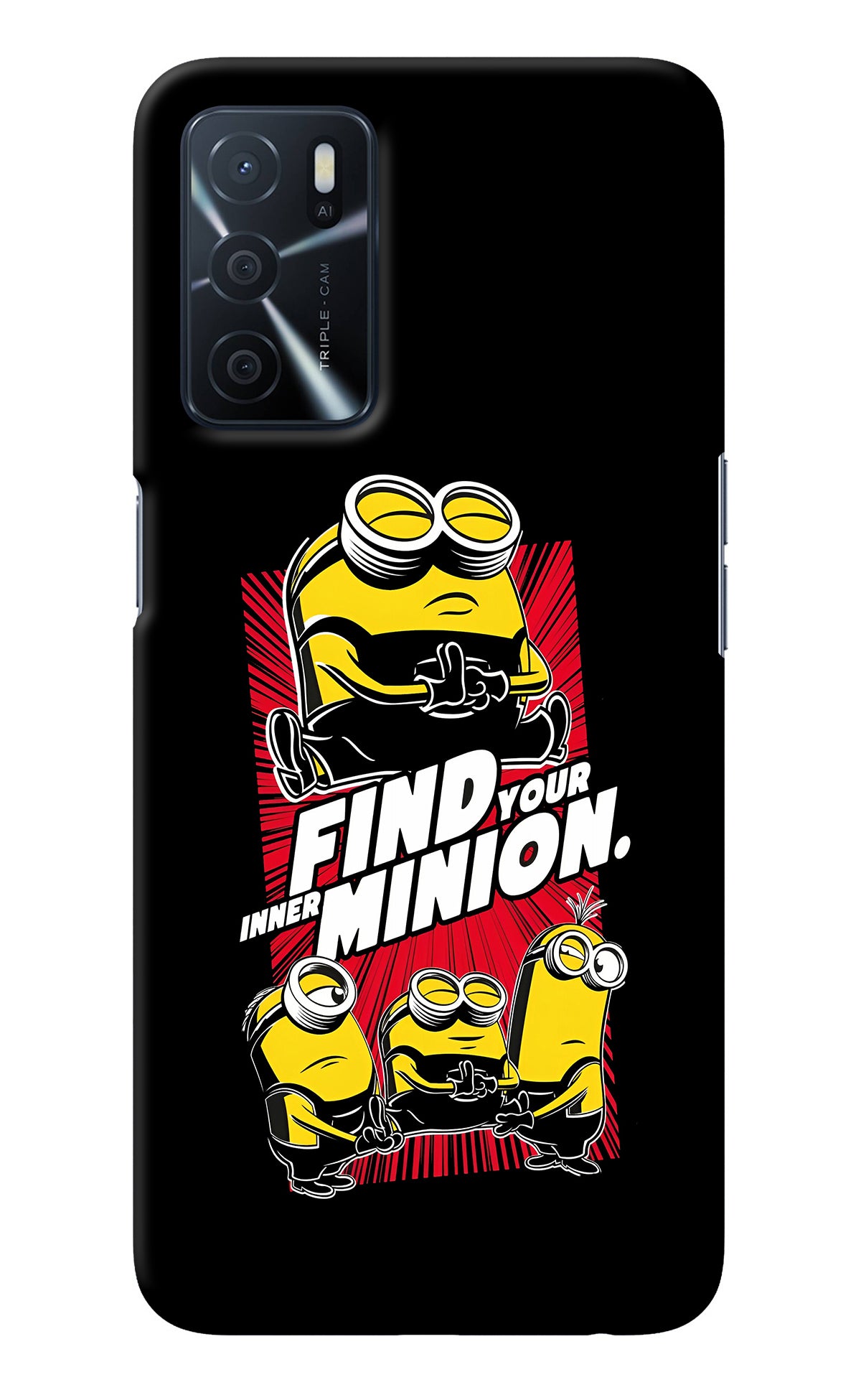 Find your inner Minion Oppo A16 Back Cover