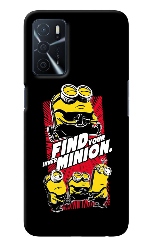 Find your inner Minion Oppo A16 Back Cover