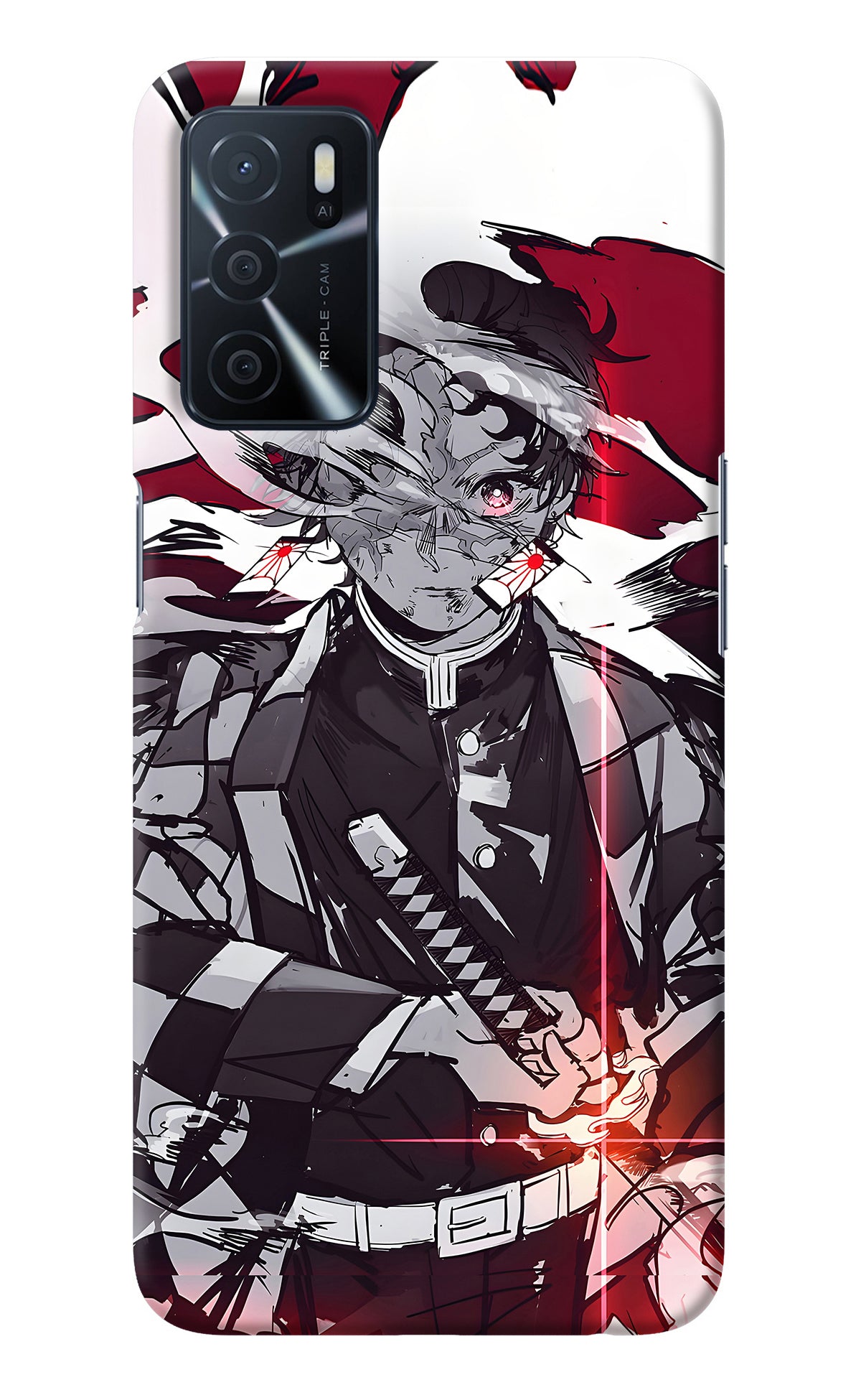 Demon Slayer Oppo A16 Back Cover