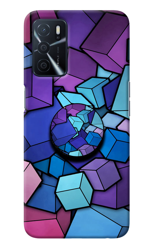 Cubic Abstract Oppo A16 Pop Case