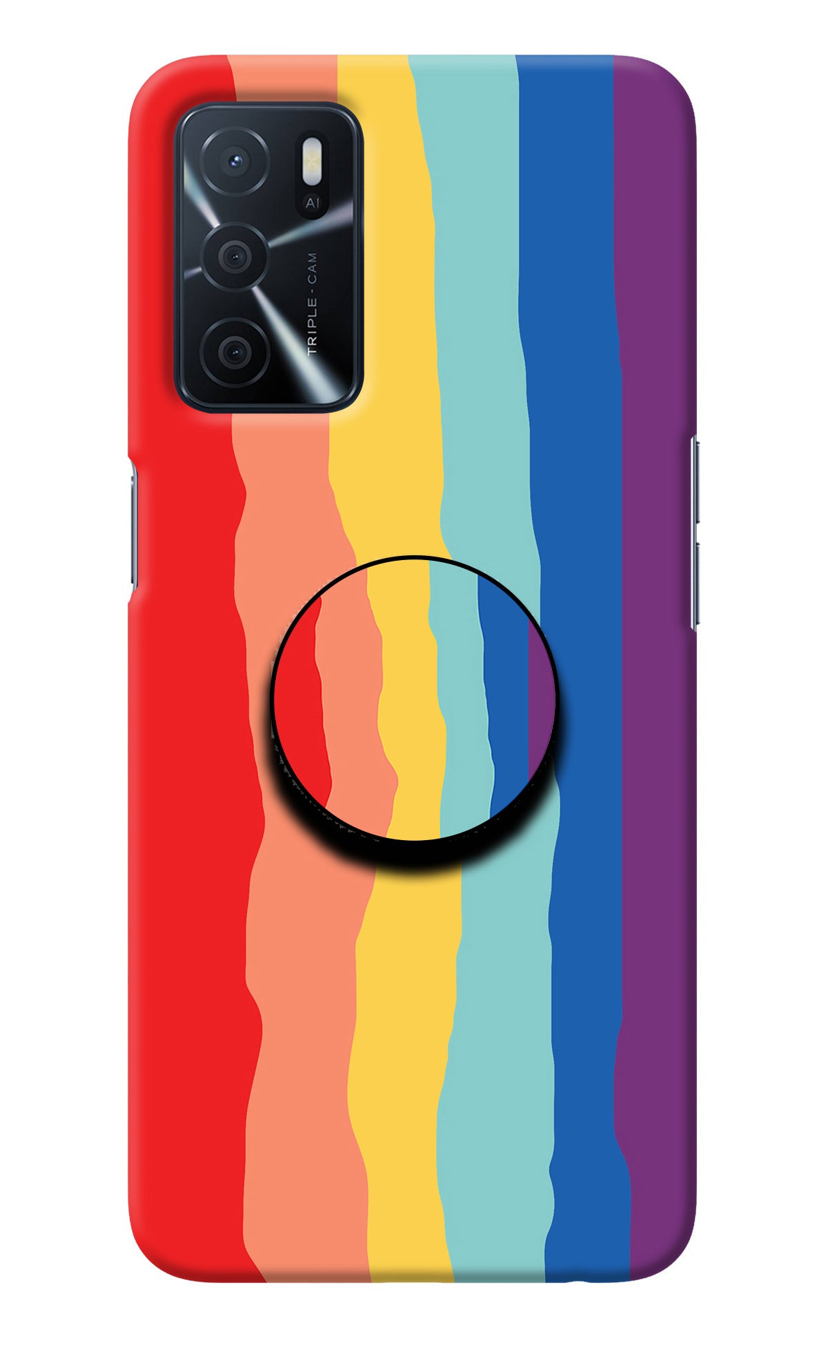 Rainbow Oppo A16 Pop Case