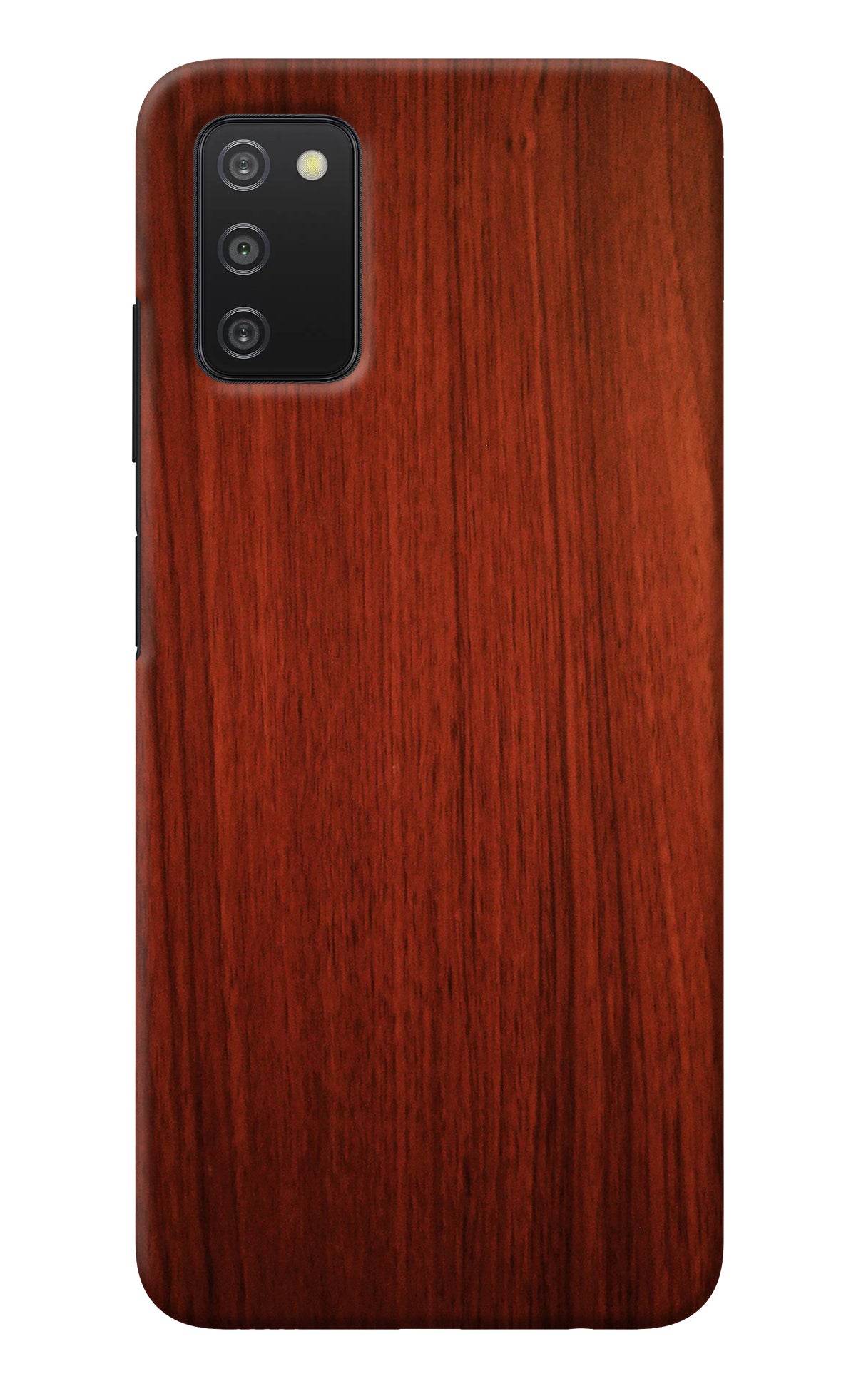 Wooden Plain Pattern Samsung A03s Back Cover