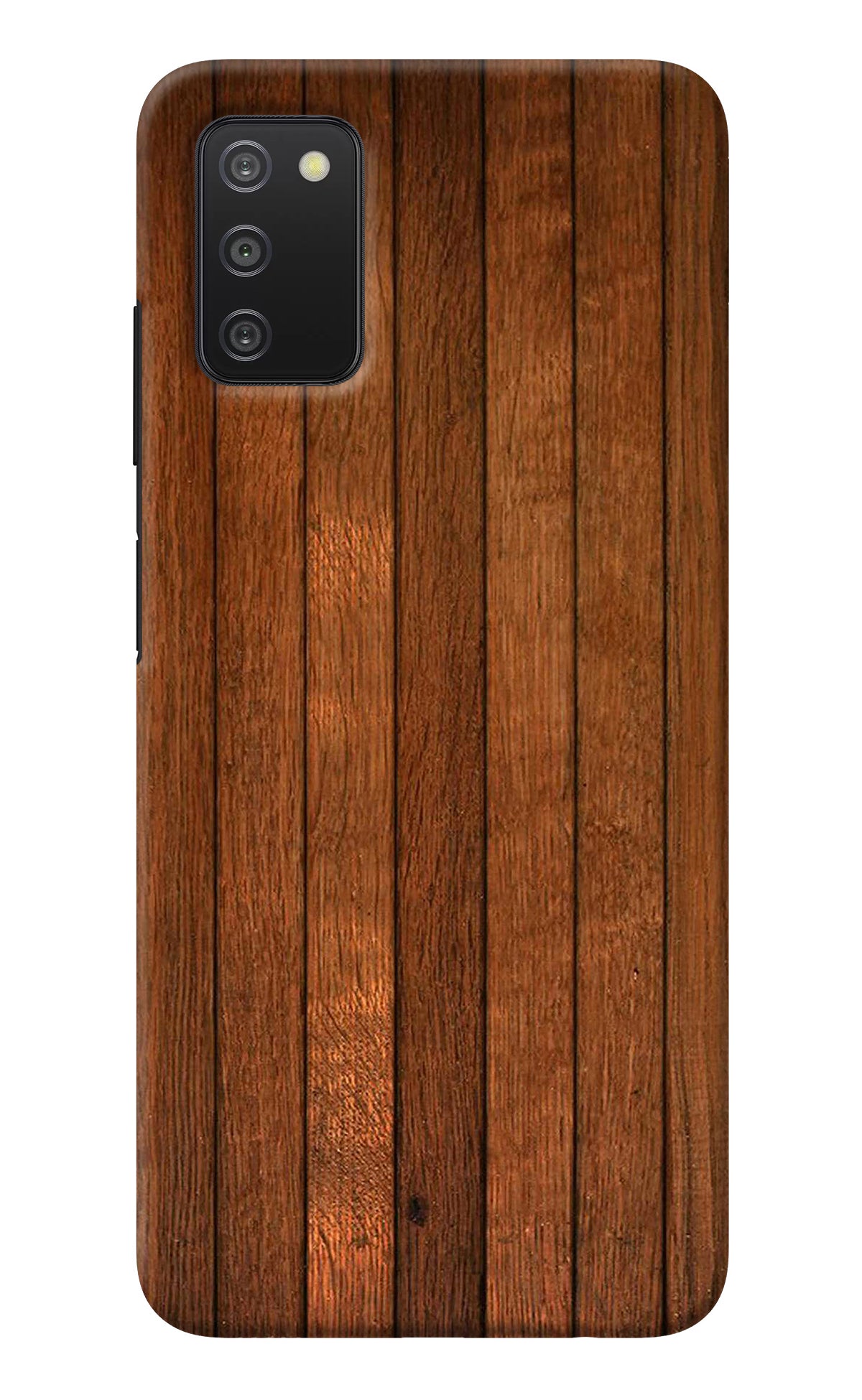 Wooden Artwork Bands Samsung A03s Back Cover