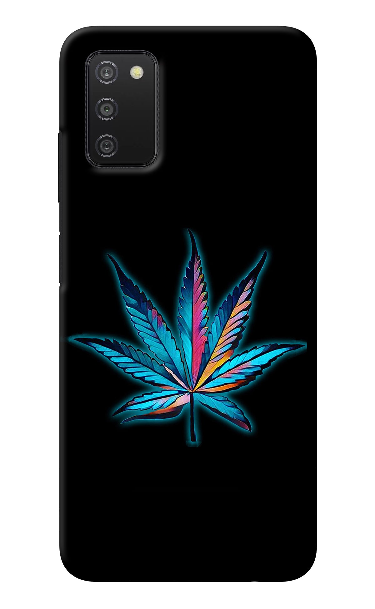 Weed Samsung A03s Back Cover