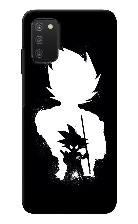 Goku Shadow Samsung A03s Back Cover