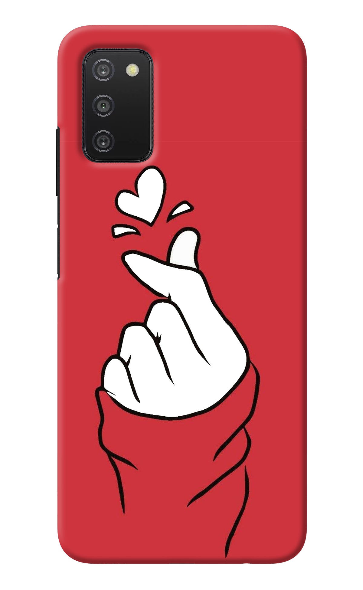 Korean Love Sign Samsung A03s Back Cover