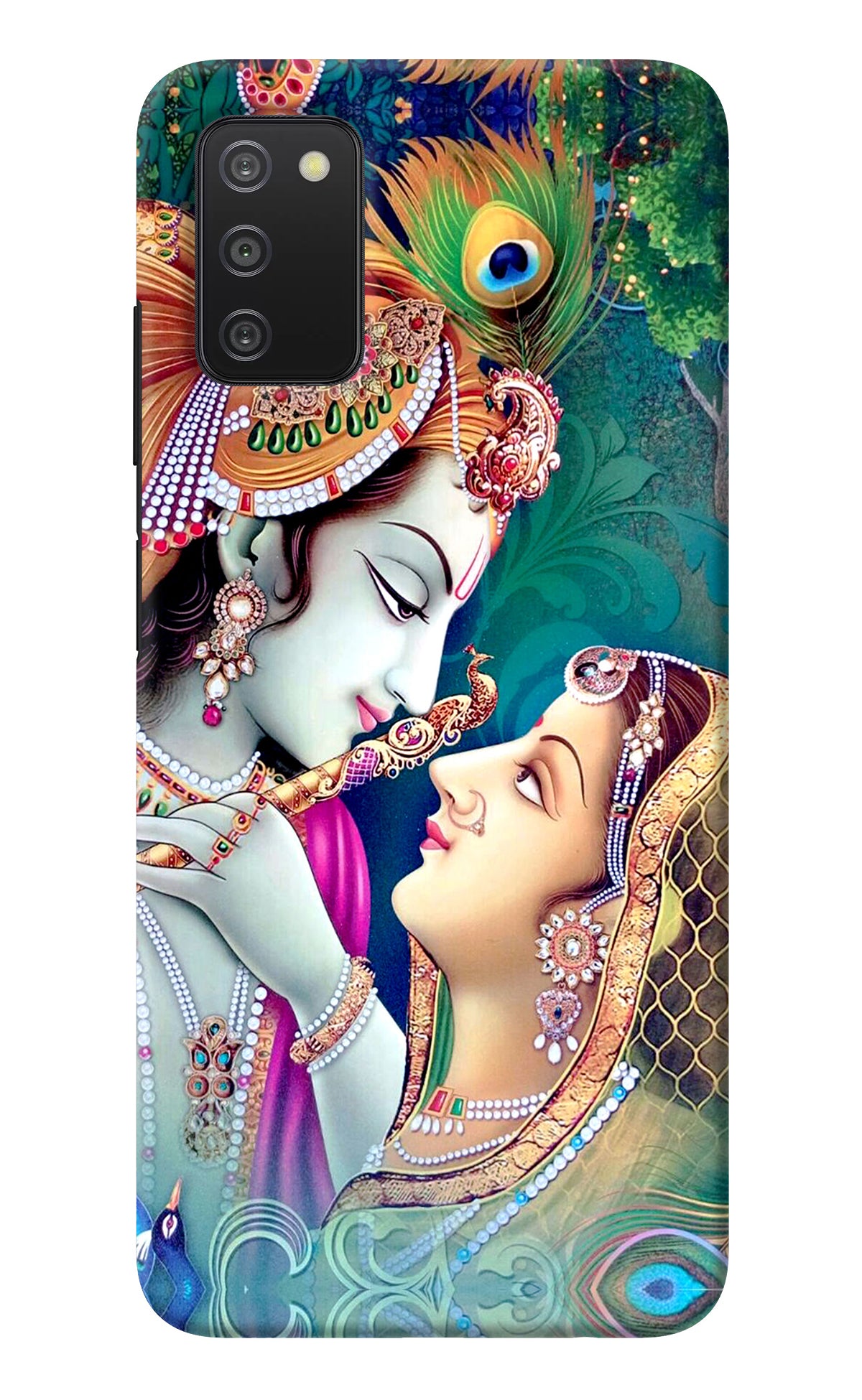 Lord Radha Krishna Samsung A03s Back Cover