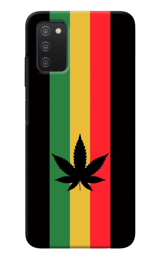 Weed Flag Samsung A03s Back Cover