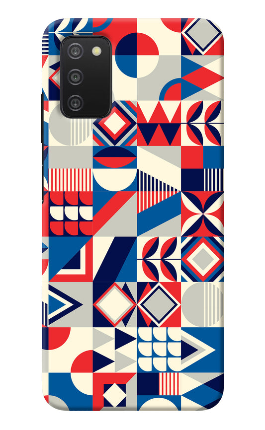 Colorful Pattern Samsung A03s Back Cover