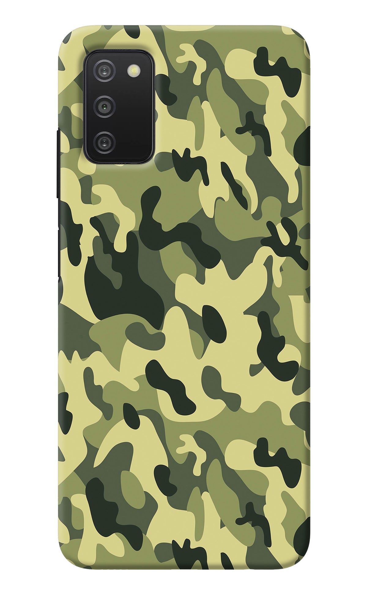 Camouflage Samsung A03s Back Cover