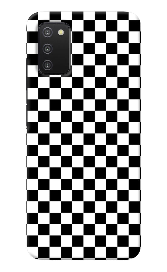 Chess Board Samsung A03s Back Cover