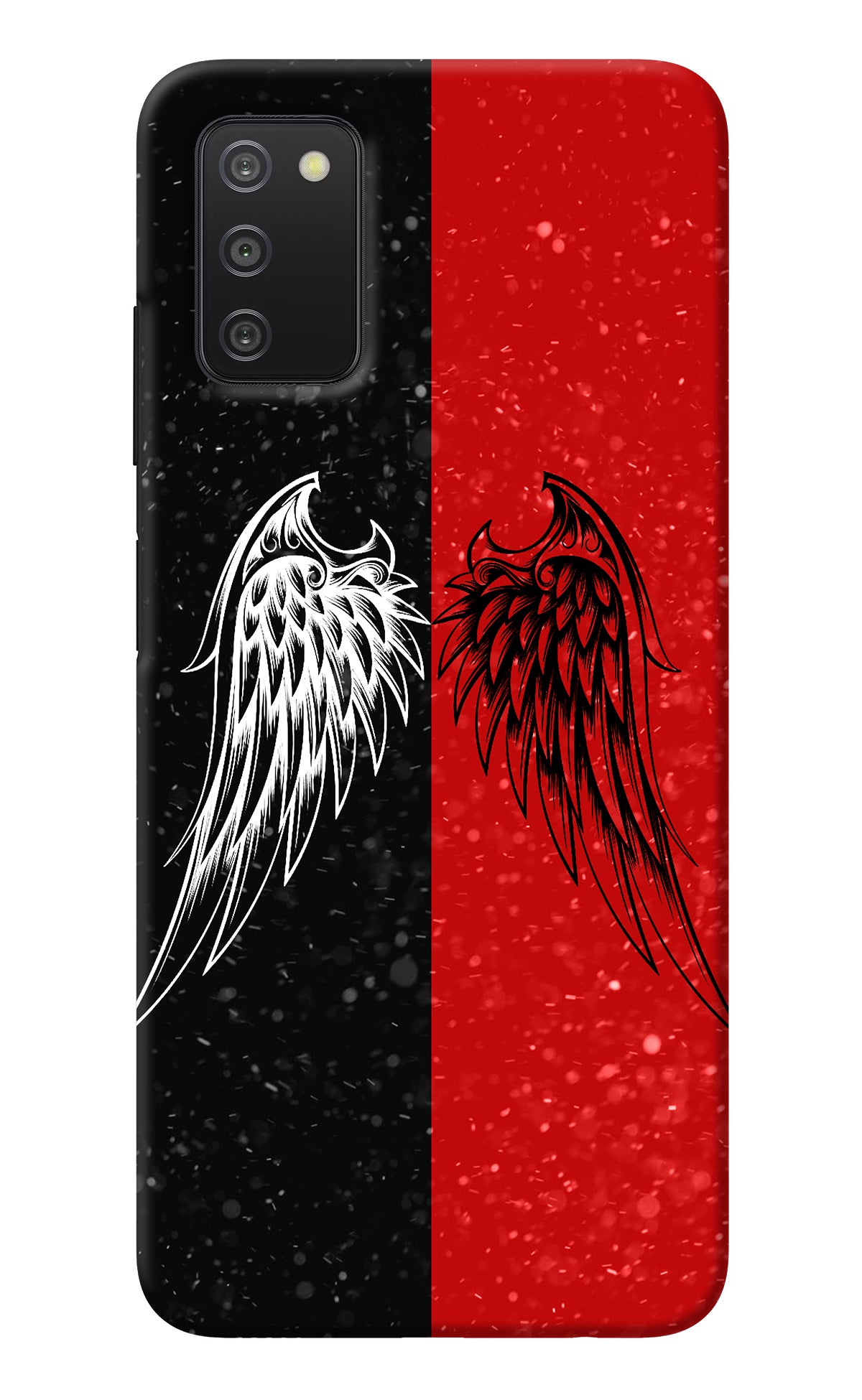 Wings Samsung A03s Back Cover