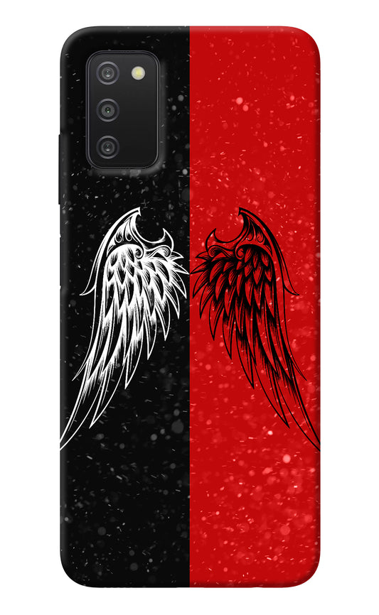 Wings Samsung A03s Back Cover