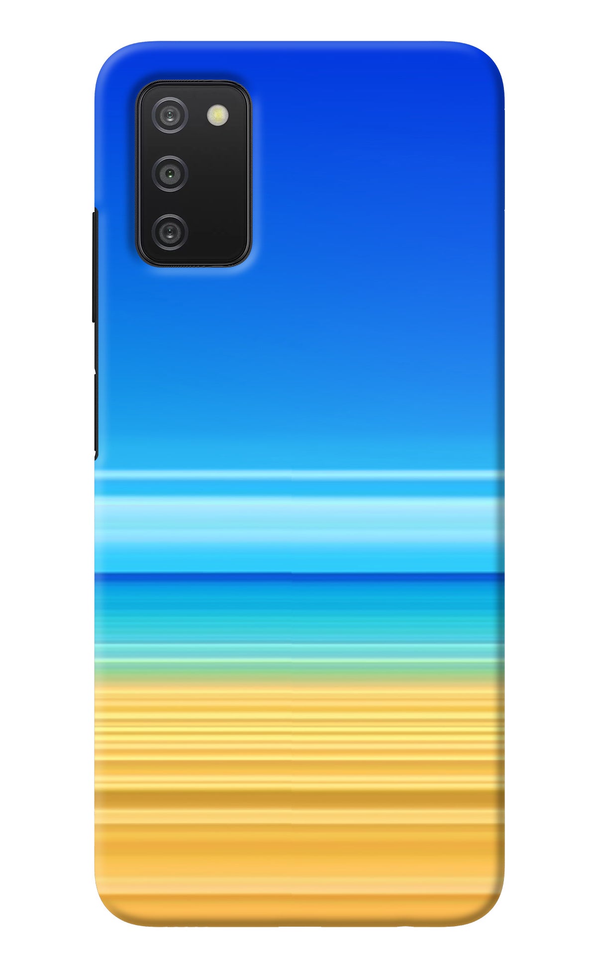 Beach Art Samsung A03s Back Cover