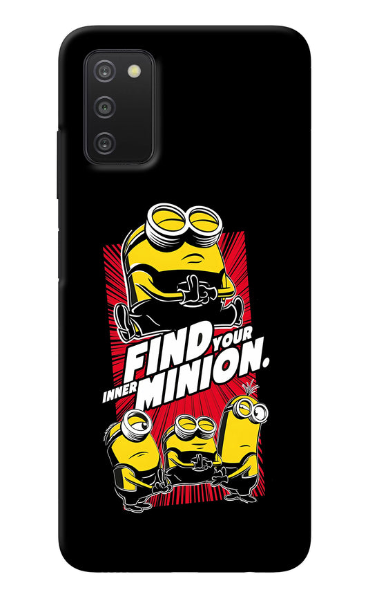 Find your inner Minion Samsung A03s Back Cover