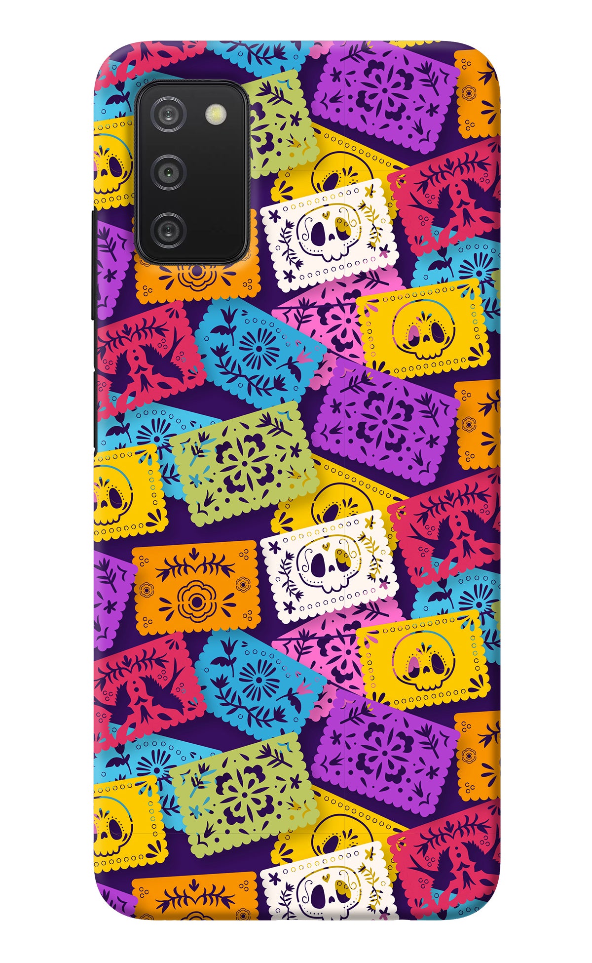 Mexican Pattern Samsung A03s Back Cover