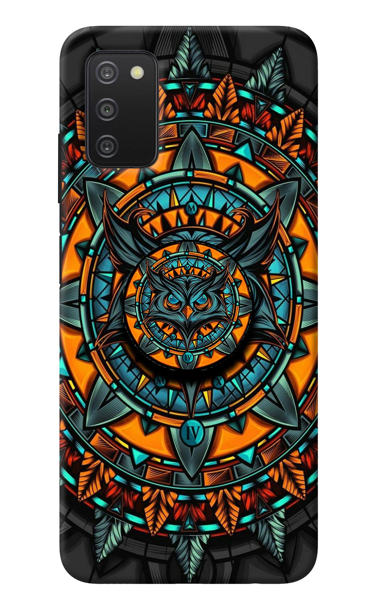 Angry Owl Samsung A03s Pop Case