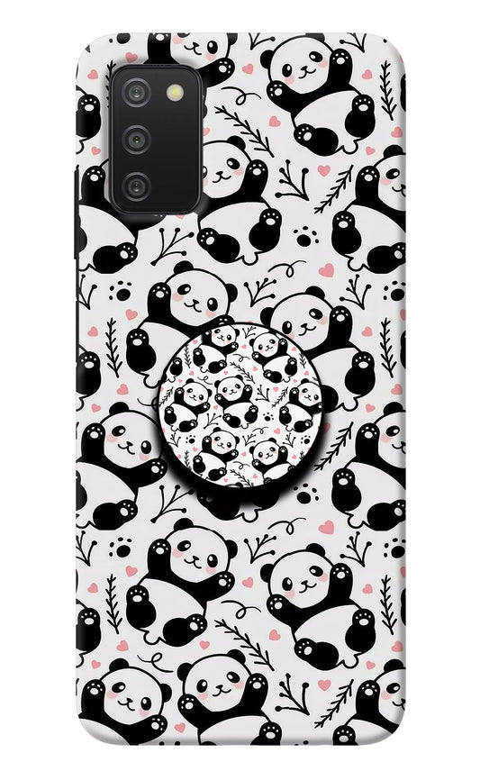 Cute Panda Samsung A03s Pop Case