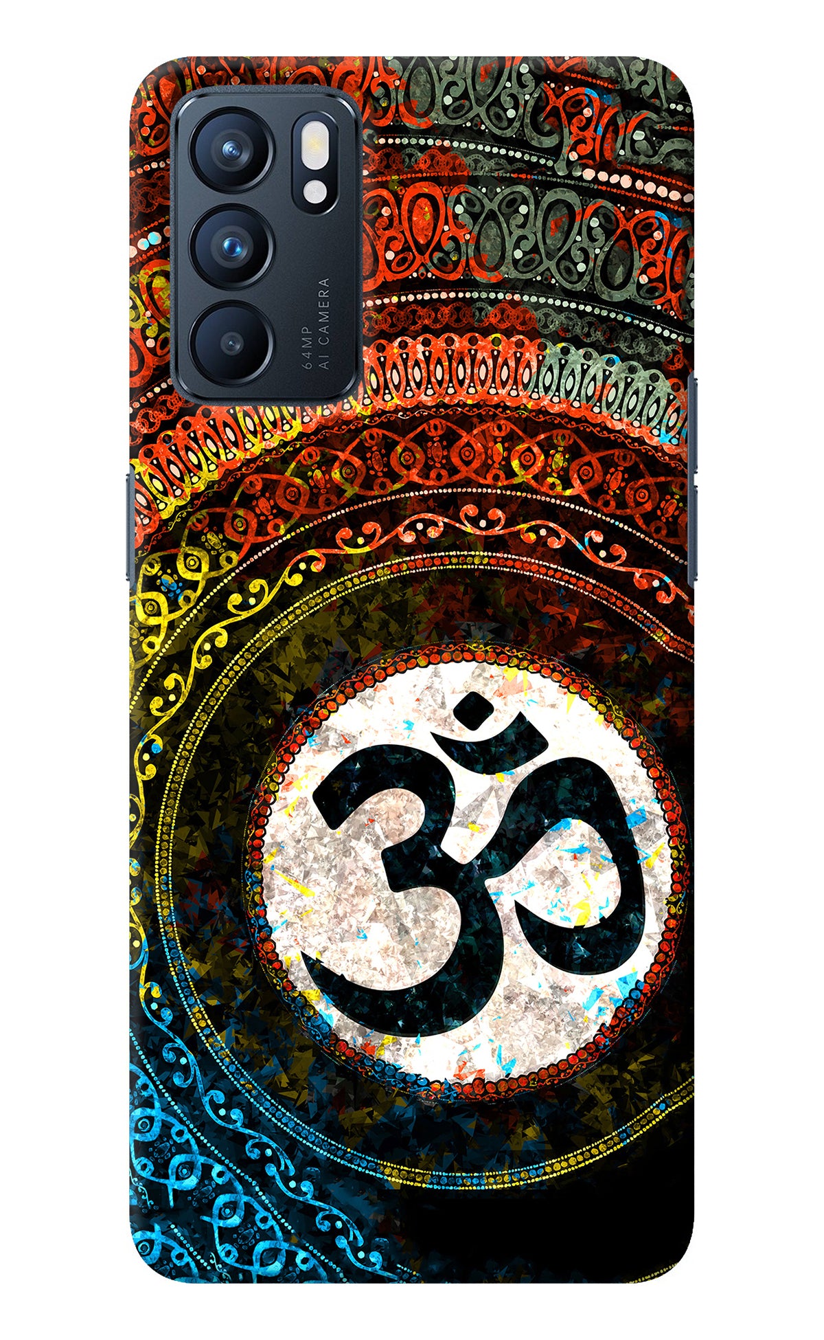 Om Cultural Oppo Reno6 5G Back Cover