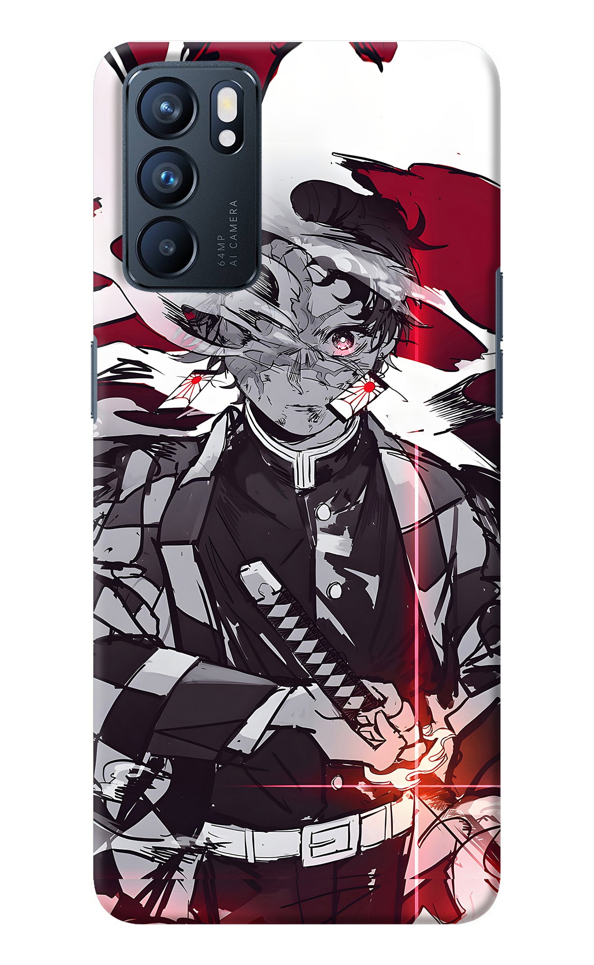 Demon Slayer Oppo Reno6 5G Back Cover