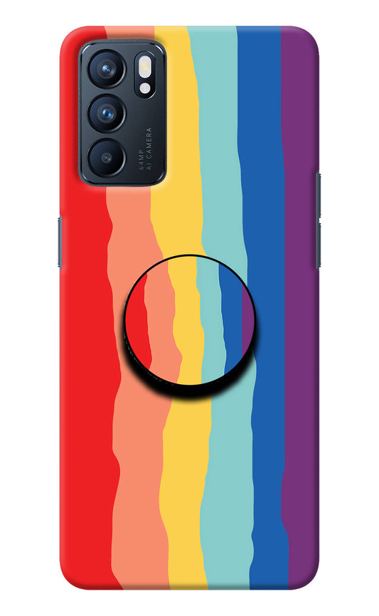 Rainbow Oppo Reno6 5G Pop Case