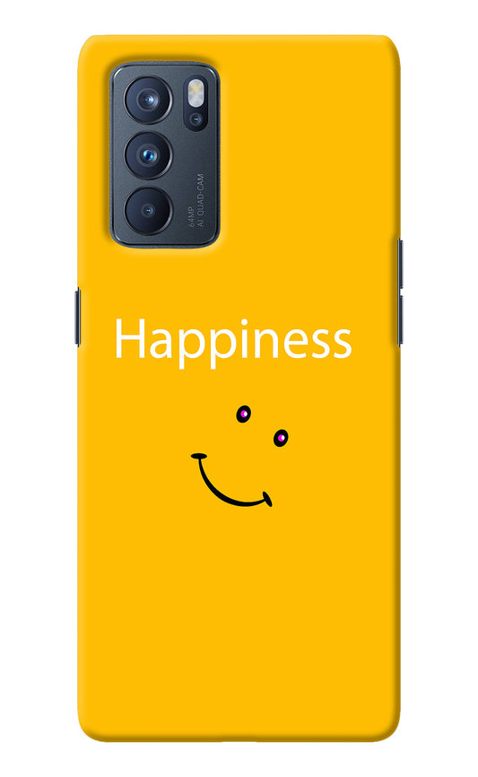 Happiness With Smiley Oppo Reno6 Pro 5G Back Cover