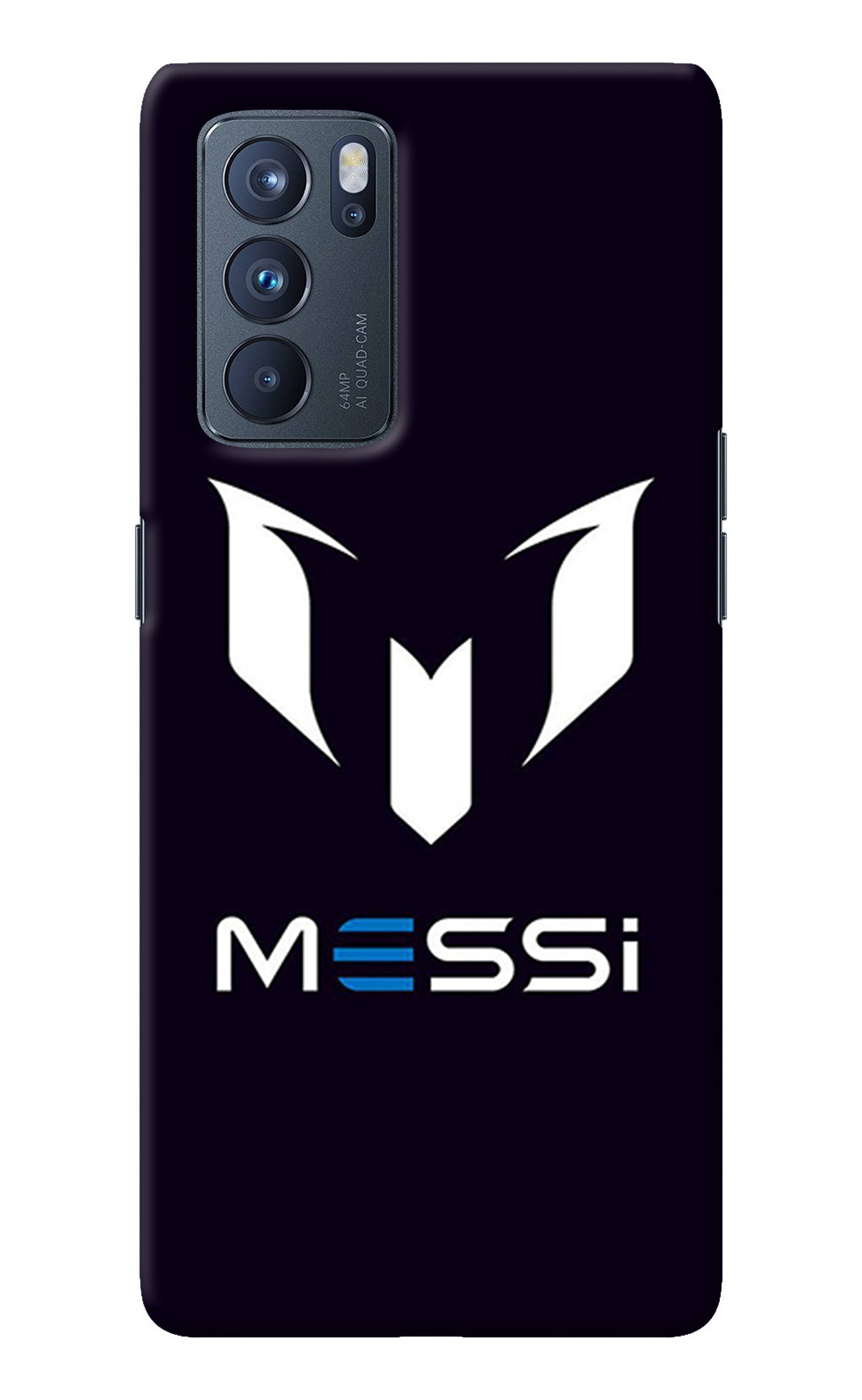 Messi Logo Oppo Reno6 Pro 5G Back Cover