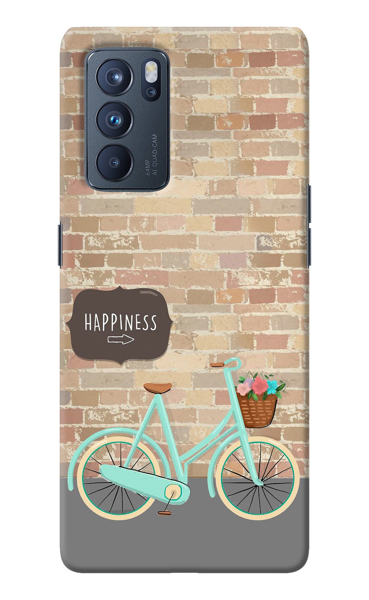 Happiness Artwork Oppo Reno6 Pro 5G Back Cover