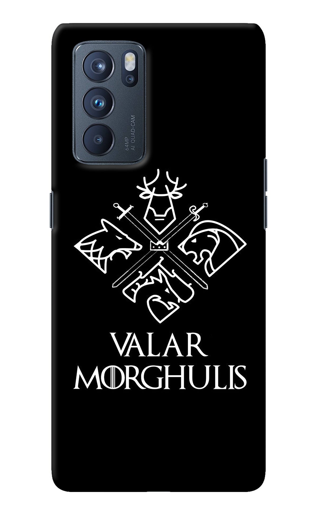 Valar Morghulis | Game Of Thrones Oppo Reno6 Pro 5G Back Cover