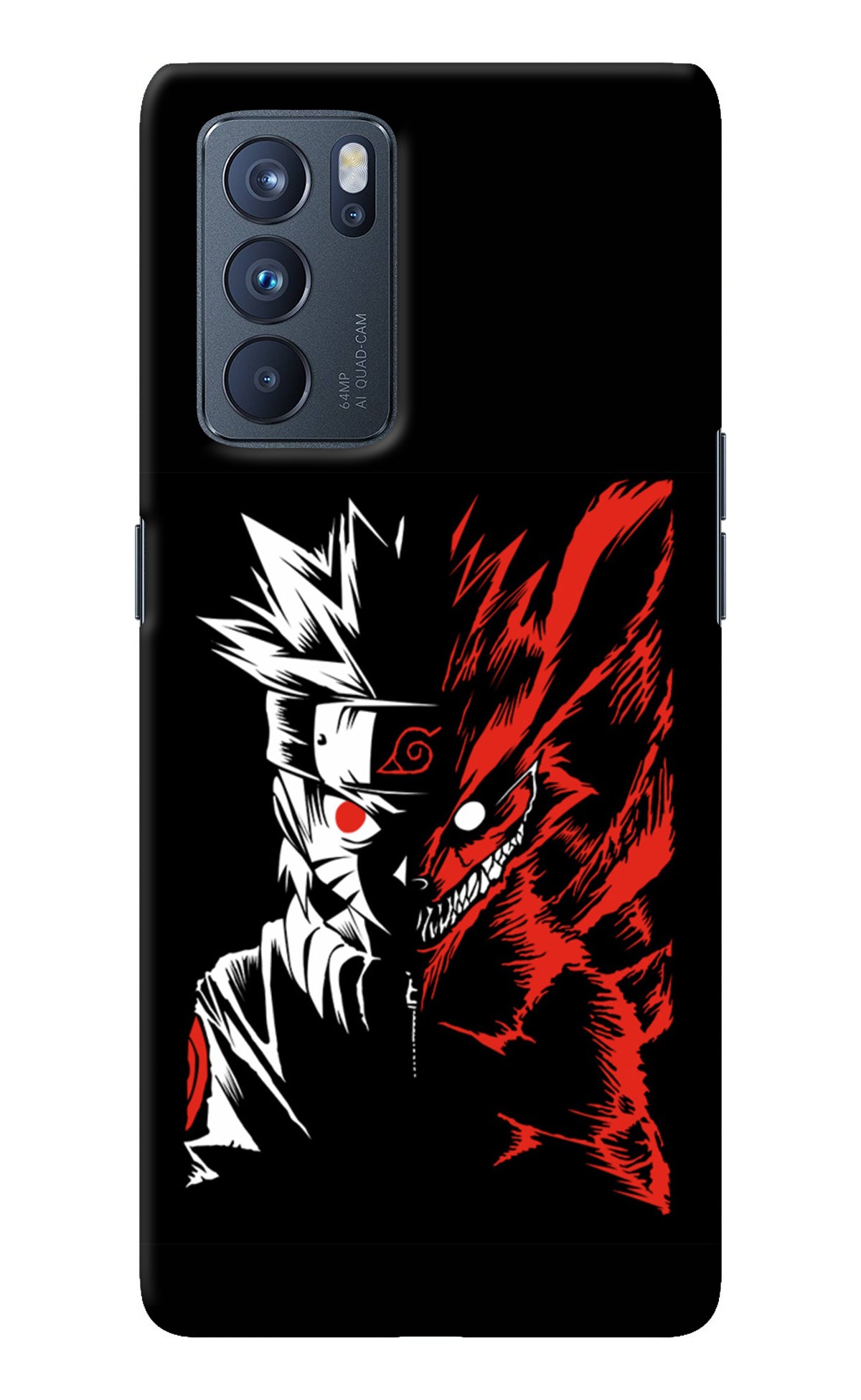 Naruto Two Face Oppo Reno6 Pro 5G Back Cover