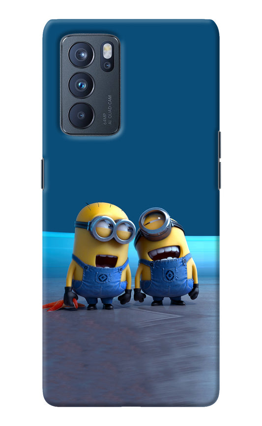 Minion Laughing Oppo Reno6 Pro 5G Back Cover