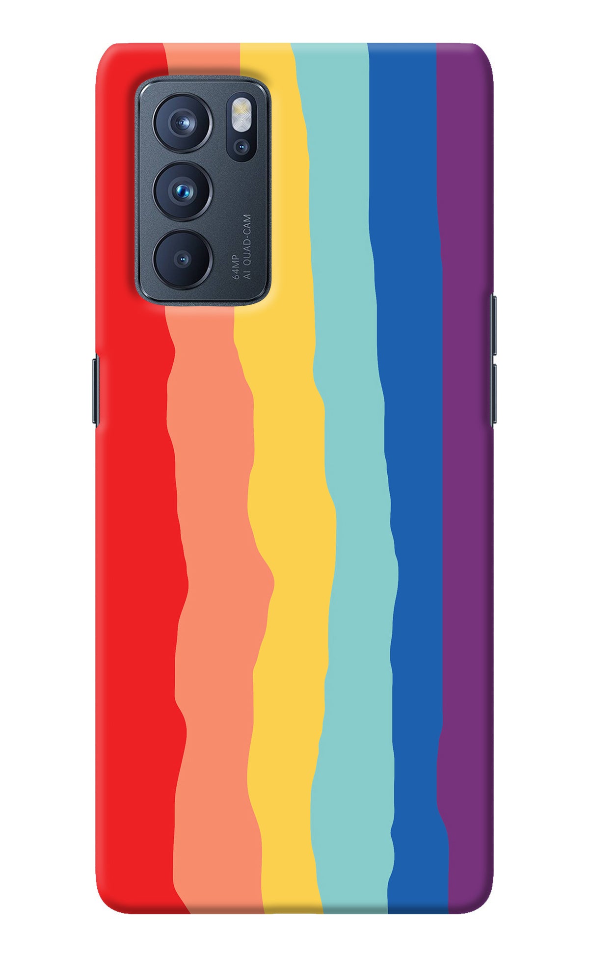 Rainbow Oppo Reno6 Pro 5G Back Cover