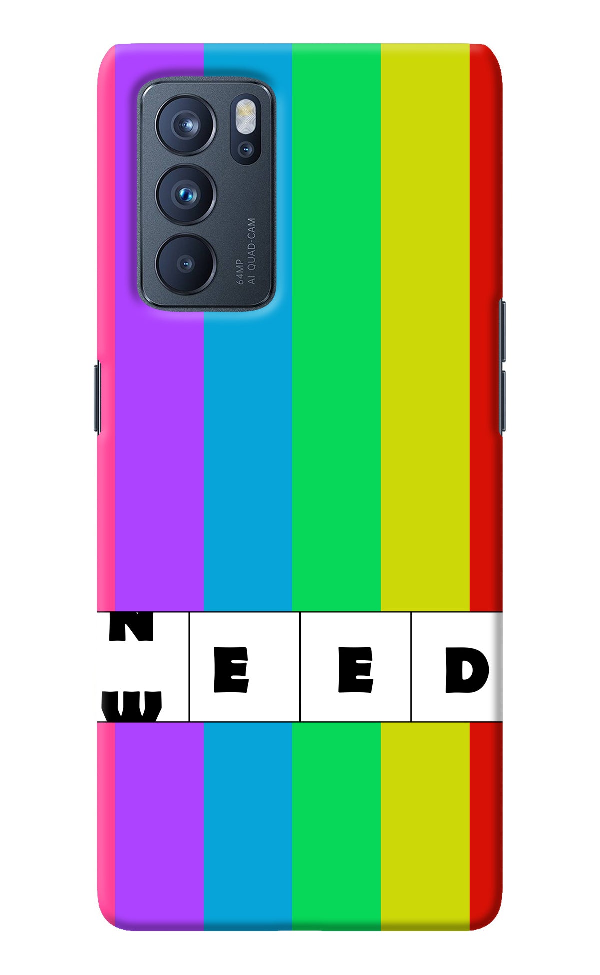 Need Weed Oppo Reno6 Pro 5G Back Cover